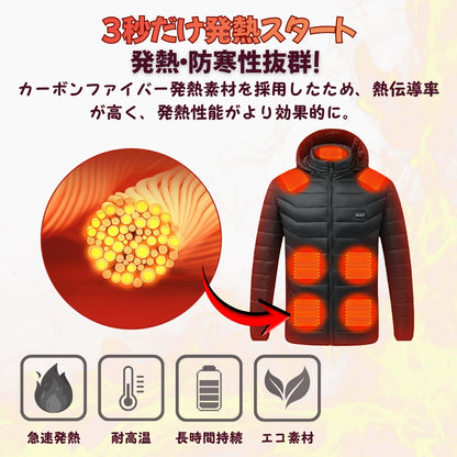 BYUZZO™ カーボンヒートジャケット