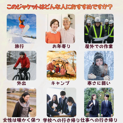 BYUZZO™ カーボンヒートジャケット